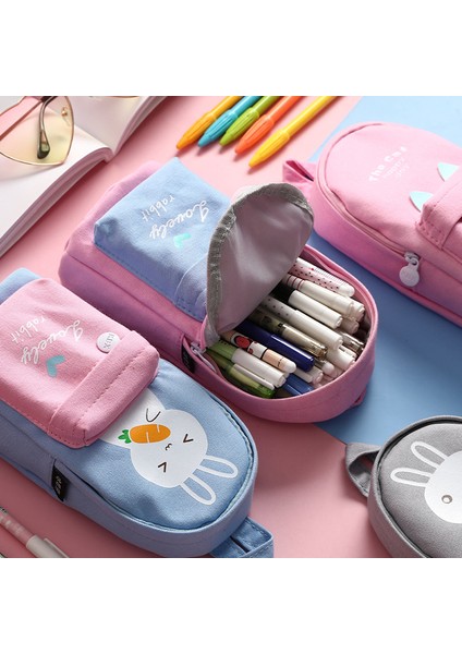Trousse Scolaire Kalem Kutuları Siyah Kawaii Kırtasiye Okul Için 2021 Trousse Scolaire Sevimli Kalem Kutusu Estojo Escolar Büyük Okul Çantaları Kalem Kutusu (Yurt Dışından) fırsatları