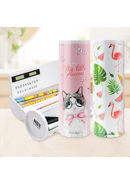 E Unicorn Kalem Kutusu Flamingo Estuche Escolar Newmebox Kawaii Trousse Scolaire Estuches Kalem Kutusu Kalem Kutusu Piornik Szkolny (Yurt Dışından)