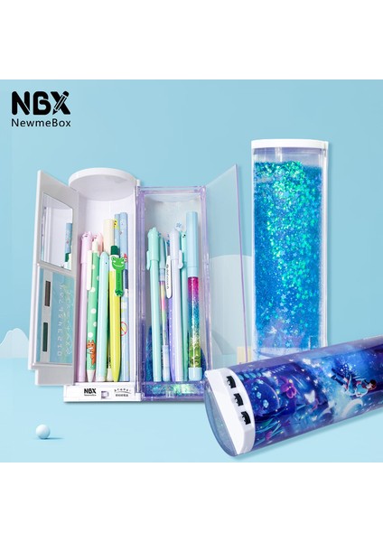 Quicksand 4 Mekanik Şifreli Kilit Kalem Kutusu Newmebox Quicksand Kalem Kutusu Kawaii Unicorn Estuche Lapices Kalem Kutusu Estojo Escolar (Yurt Dışından) fırsatları