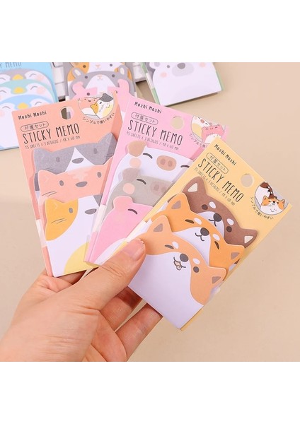 D 45 Sayfalık Yapışkan Notlar Karikatür Yapışkan Notlar Hayvanlar Şekil Işaretleyiciler Kendinden Yapışkanlı Bloknot Öğrenciler Ev Ofis Hediyeleri Sekme Malzemeleri (Yurt Dışından) fırsatları