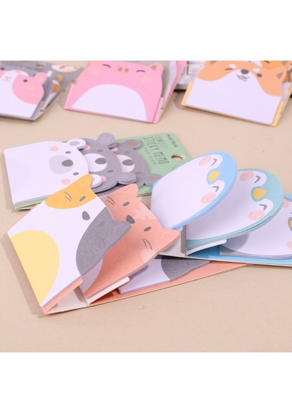 D 45 Sayfalık Yapışkan Notlar Karikatür Yapışkan Notlar Hayvanlar Şekil Işaretleyiciler Kendinden Yapışkanlı Bloknot Öğrenciler Ev Ofis Hediyeleri Sekme Malzemeleri (Yurt Dışından) indirimleri