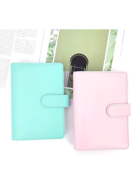 Pembe A6 Pu Deri Planlayıcısı Dizüstü Gündem Bütçe Çalışma Kitabı Zarf Bağlayıcı Cepler Para Tasarrufu Için Fatura Organizatör (Yurt Dışından) fırsatları