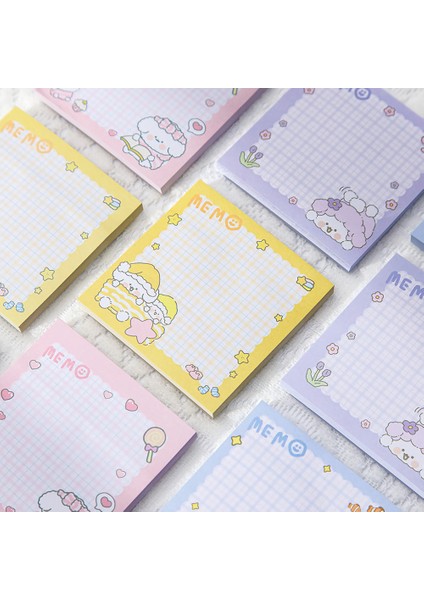 Ahtapot Topları Sevimli Karikatür Hayvan Yapışkan Notlar - Çıkarılabilir Yapışkanlı Yüksek Kaliteli Bloknotlar - Kırtasiye Için Eğlenceli Pratik Kawaii Hediyeleri (Yurt Dışından)
