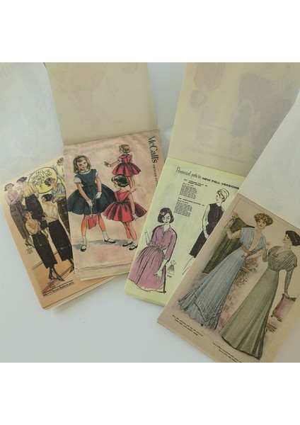 Stil 4 Vintage Nostaljik Retro Karakterler Bayan Beyefendi Malzeme Kağıt Dıy Günlüğü Önemsiz Dergisi Süslemeleri Günlük Albümü Scrapbooking (Yurt Dışından) fırsatları