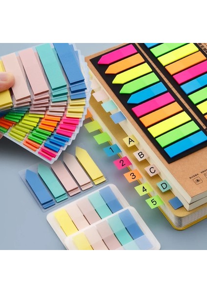 Yeşil 10 Renk Şeffaf Kitap Sekmeleri Yapışkan Notlar Bloknot Not Defteri Sayfa Işaretleyicileri Dizin Sekmeleri Yapışkan Gündem Planificadora Etiket Çalışma Kırtasiye (Yurt Dışından) fiyatları