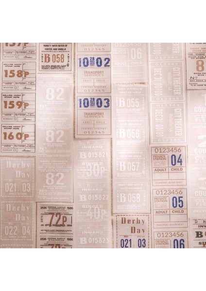 G Journamm 30 Adet/paket Retro Turnusol Kağıdı Bilet Serisi Malzeme Kağıt Önemsiz Dergisi Dıy Kırtasiye Scrapbooking Deco Not Kağıdı (Yurt Dışından) indirimleri