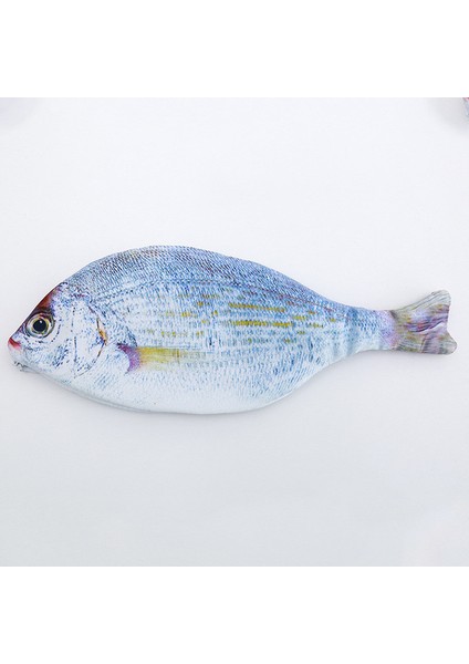 A3 Yaratıcı 3D Simülasyon Balık Kalem Çantası Okul Öğrencileri Sevimli Kırtasiye Saklama Çantası Çocuklar Bez Kalem Kutusu Uygun Para Cüzdanı (Yurt Dışından)