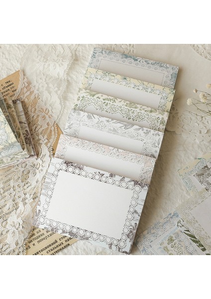 Stil 4 80 Yaprak Vintage Çerçeve Bloknotlar Temel Not Defterleri Dergisi Scrapbooking Dekor Malzemesi Retro Not Kağıdı Kırtasiye Okul Ofis (Yurt Dışından) fiyatları