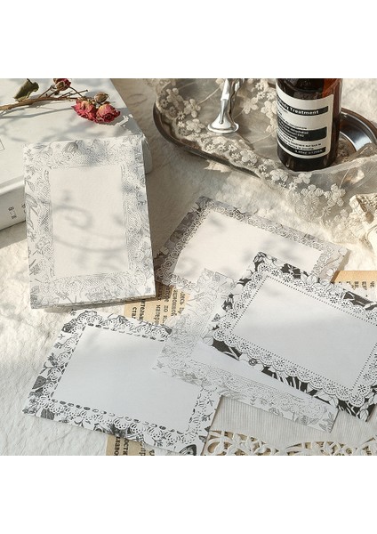 Stil 4 80 Yaprak Vintage Çerçeve Bloknotlar Temel Not Defterleri Dergisi Scrapbooking Dekor Malzemesi Retro Not Kağıdı Kırtasiye Okul Ofis (Yurt Dışından) modelleri
