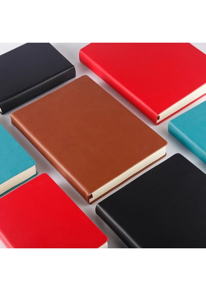 Mavi A6 Süper Kalın Dizüstü Bilgisayarlar 330 Sayfa Boş Sayfa Günlük Eskiz Defteri Günlüğü A4, A5, A6 Pu Deri Yumuşak Kapak Kırtasiye Gündem Planlayıcısı (Yurt Dışından) indirimleri