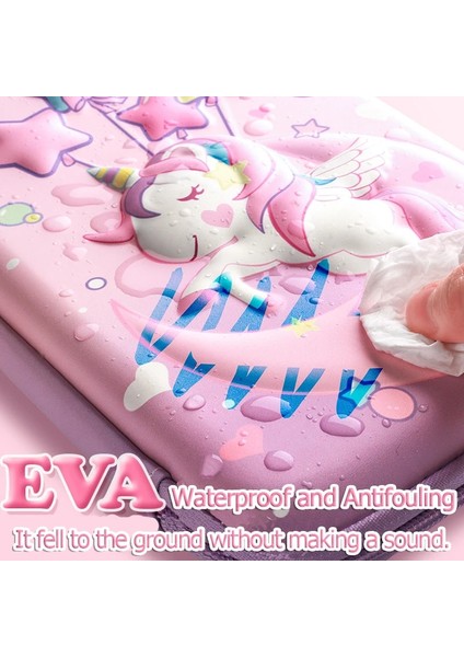 Ay Unicorn 3D Büyük Kapasiteli Unicorn Kalem Kutusu Kawaii Sevimli Kalem Kutusu Çanta Kılıfı Okula Dönüş Malzemeleri Organizatör Kore Japon Kırtasiye (Yurt Dışından) indirimleri