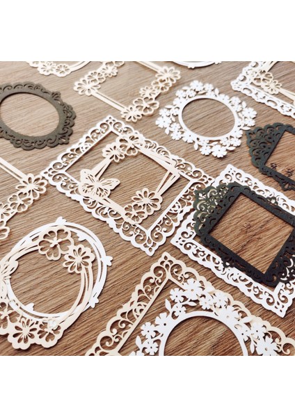 Stil 4 20 Adet Kabartmalı Içi Boş Çerçeve Çiçek Malzeme Kağıt Önemsiz Dergisi Planlayıcısı Scrapbooking Vintage Dekoratif Dıy Zanaat Fotoğraf Albümleri (Yurt Dışından) modelleri