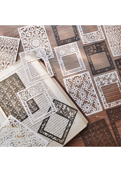 Stil 4 20 Adet Kabartmalı Içi Boş Çerçeve Çiçek Malzeme Kağıt Önemsiz Dergisi Planlayıcısı Scrapbooking Vintage Dekoratif Dıy Zanaat Fotoğraf Albümleri (Yurt Dışından) fırsatları