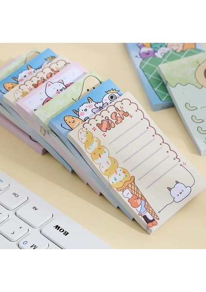 F Kore Kırtasiye Okul Malzemeleri Kawaii Yapışkan Not Kağıdı Karikatür Sevimli Öğrenci Not Not Defteri Yaratıcı N Kez Etiket Karikatür (Yurt Dışından) indirimleri