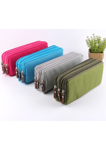 Stil 1 3 Fermuarlı Kalem Kutusu Okul Malzemeleri Trousse Scolaire Kore Kırtasiye Büyük Kapasiteli Kalem Çantası Estuche Kalemlik Kalem Kutusu (Yurt Dışından) modelleri
