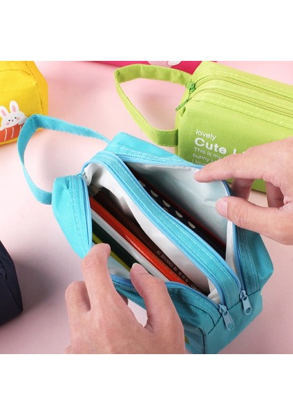 Stil 6 Sevimli Kalem Kutusu Okul Malzemeleri Kalem Çantası Büyük Kapasiteli Estuche Lapices Kore Kırtasiye Trousse Kızlar Için Kalem Kutuları (Yurt Dışından) indirimleri