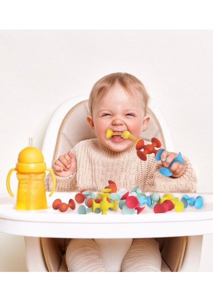 Vantuzlu Vakum Molekül 50 Parça Yapı Taşları Popit Duyusal Eğitici Oyuncak Squigz fiyatları