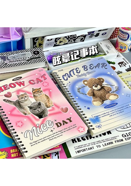 No.4 50 Sayfalık Güzel Sevgiliye Pembe Mor Bobin Defter A5 Yatay Çizgi Öğrenme Not Defteri Yüksek Güzellik Dayanıklı Okul Kırtasiye (Yurt Dışından) modelleri