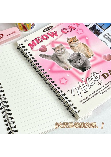 No.4 50 Sayfalık Güzel Sevgiliye Pembe Mor Bobin Defter A5 Yatay Çizgi Öğrenme Not Defteri Yüksek Güzellik Dayanıklı Okul Kırtasiye (Yurt Dışından) fırsatları