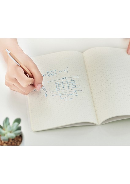 Yeşil A5 Noktalı A5 Sevimli Noktalı Günlük Bullet Defter Kırtasiye Yumuşak Kapak Günlüğü Seyahat Planlayıcısı (Yurt Dışından)
