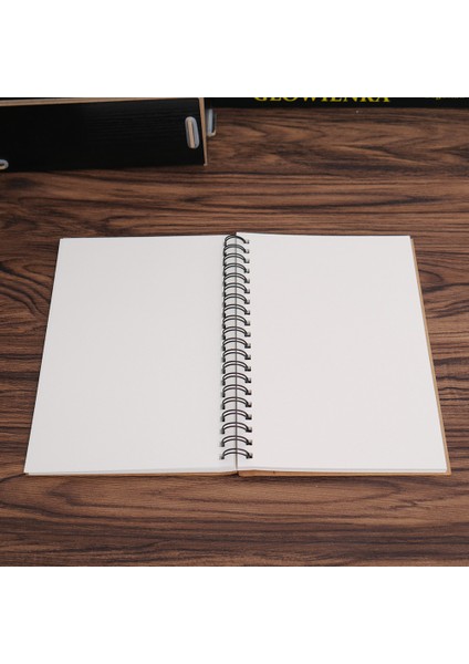 Stil 1 Sketchbook Günlüğü Çizim Boyama Graffiti Yumuşak Kapak Siyah Kağıt Eskiz Defteri Bloknot Dizüstü Ofis Okul Malzemeleri Hediye (Yurt Dışından) indirimleri