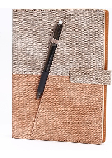 Kahverengi A5SU Geçirmez ve Silinebilir Smartbook Yazma Gevşek Yapraklı Biary Taş Kağıt Iş Ofisi Okul Kaynağı Çizim 50 Sayfa Defter (Yurt Dışından)