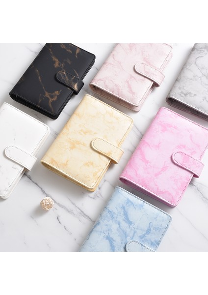 Pembe A6 2023 Yeni A6 Mermer Pu Ciltli Defter Dıy Ciltli Defter Kapağı Günlüğü Gündem Planlayıcısı Kağıt Kapak Okul Kırtasiye (Yurt Dışından) fiyatları