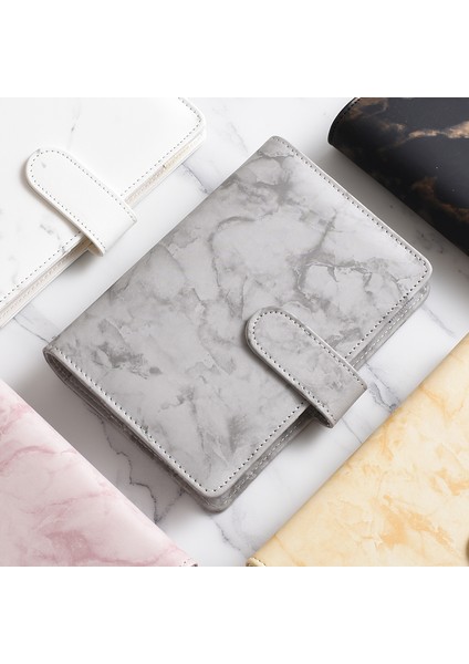 Pembe A6 2023 Yeni A6 Mermer Pu Ciltli Defter Dıy Ciltli Defter Kapağı Günlüğü Gündem Planlayıcısı Kağıt Kapak Okul Kırtasiye (Yurt Dışından) modelleri