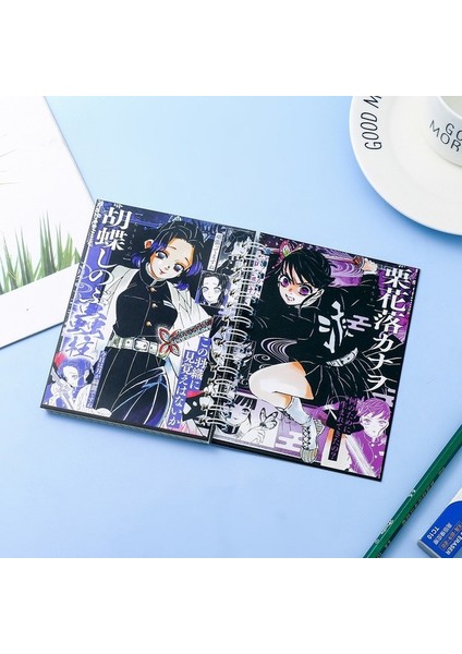 Stil 5 Iblis Avcısı Sketchbook Anime Dizüstü Programları Kırtasiye Okul Malzemeleri Sabit Kawaii Günlüğü Not Defteri Kamado Nezuko (Yurt Dışından)