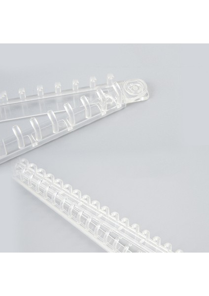 Plastik Klip B5 A5 B5 Orijinal 20/26 Delik Şeffaf Pp Gevşek Sac Bağlayıcı Daire Takvim Halka Defter Kapağı Günlüğü Haftalık Organizatör (Yurt Dışından)