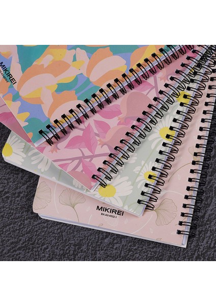 BX-4532-02 A6 A5 A6 A7 Kerry Yaratıcı Gevşek Yaprak Bobin Kitap Ins Çiçek Öğrenci Not Defteri Gelişmiş Günlüğü Ciltli Defter (Yurt Dışından) fiyatları