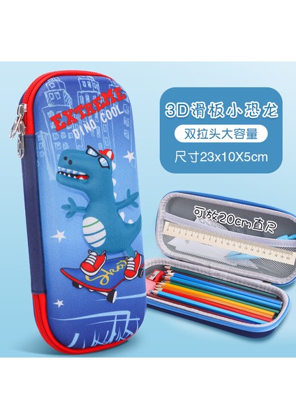 Stil 8 3D Kalem Kutusu Okul Malzemeleri Unicorn Kalem Kutusu Kalemlik Kumaş Yüzey Kalem Kutusu Trousse Kawaii Kırtasiye Kalem Kutuları (Yurt Dışından)