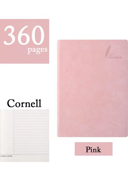 P Cornell B5 Defter A5/B5,360 Sayfa Cornell/boş/çizgili/okul Ofisi Için Damalı, Planlayıcı Not Defteri Gündemi 2023, Sanat Çizimi Için Eskiz Defterleri (Yurt Dışından)