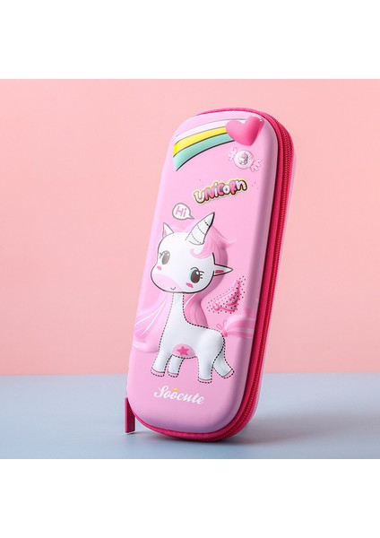13 Kalem Kutusu Kawaii Kırtasiye Unicorn Kalem Kutusu Estojo Escolar Astuccio Okul Malzemeleri Kızlar Için Trousse Scolaire Kalem Kutuları (Yurt Dışından)