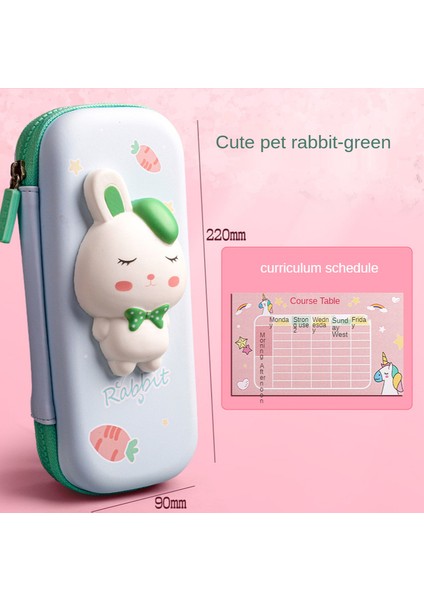 Stil 4 Sevimli Kalem Kutusu Kawaii Kırtasiye Kalem Kutuları 3D Hayvan Sakura Kalem Kutusu Estuches Escolar Kalemlik Okul Malzemeleri Kalem Kutusu (Yurt Dışından)