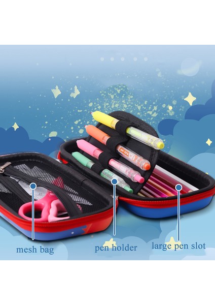 15 Sevimli Kalem Kutusu Kore Unicorn Kawaii Kırtasiye Kalem Kutusu 3D Astronot Trousse Scolaire Kalem Kutusu Okul Malzemeleri Kalem Kutusu (Yurt Dışından)