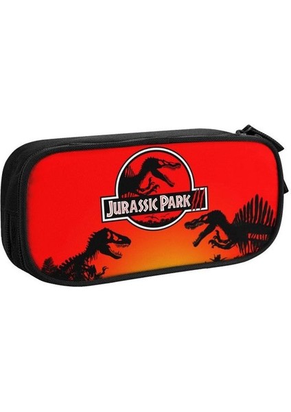 Stil 4 Kore Jurassic Park Antik Hayvan Kalem Kutusu Boys Kızlar Için Özel Dev Dinozor Büyük Depolama Kalem Kutusu Çantası Okul Aksesuarları (Yurt Dışından)