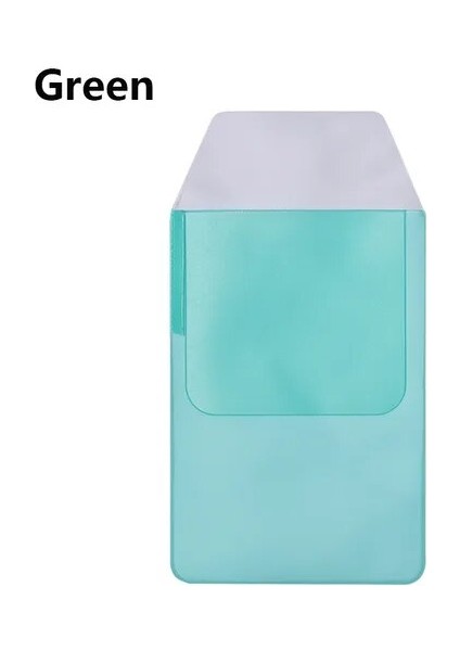 Yeşil (1 Adet) 1 Adet Yeni Renkli Pvc Cep Koruyucu Sızdırmaz Kalem Çantası Doktorlar Hemşireler Çantası Kalem Sızıntıları Ofis Hastane Malzemeleri (Yurt Dışından)