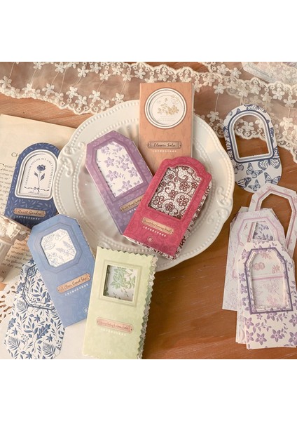Stil 6 15 Adet Retro Yırtılabilir Sınır Çiçek Bloknot Malzeme Kağıt Önemsiz Dergisi Planlayıcısı Scrapbooking Vintage Dekoratif Dıy Kraft El Işi Kağıdı (Yurt Dışından) modelleri