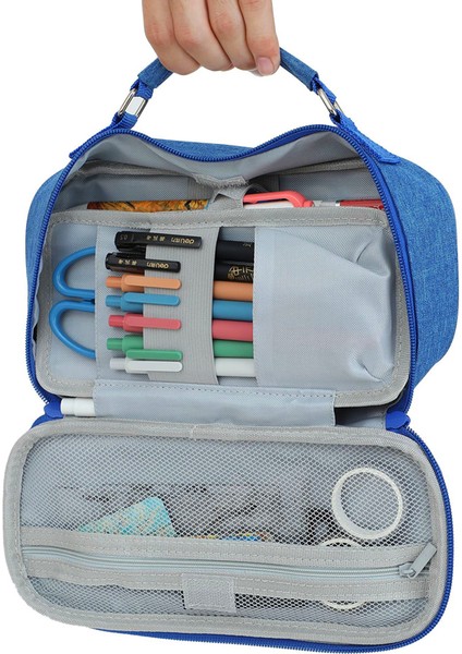 F Kalem Kutusu Oxford Estuche Escolar Okul Malzemeleri Büyük Kalem Kutusu Kutusu Trousse Scolaire Stylo Kalemlik Estuches Para El Colegio (Yurt Dışından) fiyatları