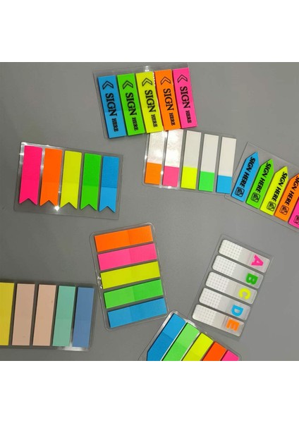 Yarım Litre 100 Yaprak Yayınlandı Şeffaf Yapışkan Not Defter Bloknot Temizle Yapışkan Notlar Dizin Sekmeler Yer Işareti Kırtasiye Ofis Malzemeleri (Yurt Dışından) fırsatları