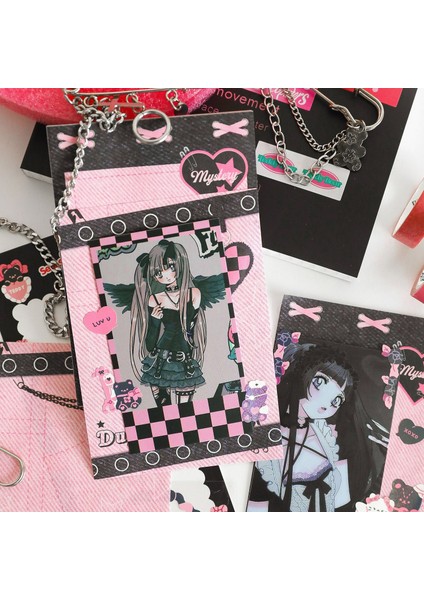 C 80 Adet Sevimli Yaratıcı Kovboy Malzeme Kağıt Kartı Ins Tarzı Kore Idol Fotoğraf Arka Plan Deco Dıy Scrapbooking Günlük Malzemeleri (Yurt Dışından) modelleri