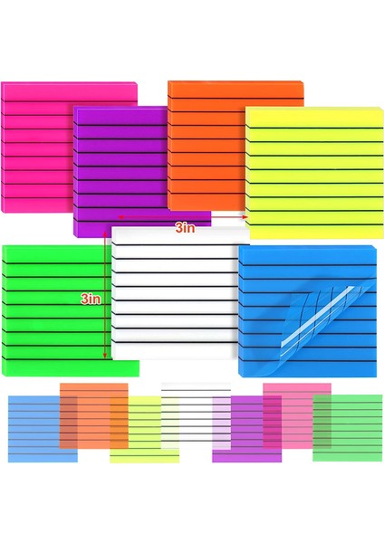 Proje 50 Sayfa Şeffaf Yayınlandı Yapışkan Not Defterleri Bloknotlar Posits Papeleria Dergisi Pet Sekmeler Okul Ofis Kırtasiye Için Bloknot (Yurt Dışından)