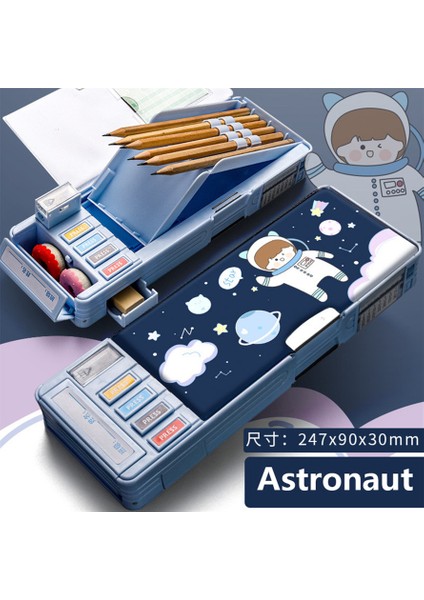 Okul Malzemeleri Kalem Kutuları Durumda Malzeme Escolar Unicorn Kawaii Estuche Kırtasiye Okul Malzemeleri Trousse Scolaire Sevimli Çok Fonksiyonlu Kalem Kutusu (Yurt Dışından)