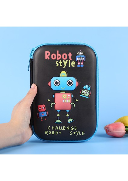 Stil 10 Sevimli Kalem Kutusu Kore Kırtasiye Kalem Kutusu Kalemlik Büyük Kapasiteli Kalem Kutusu 3D Trousse Unicorn Okul Malzemeleri Kalem Kutusu (Yurt Dışından)