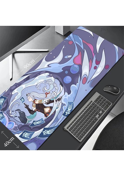 WA00317 (19) 700X400X2MM Genshin Etki Fare Altlığı Oyun Mousepadleri 400X900 Büyük Mousepad Anime Kauçuk Büyük Masa Mat Şirket Dizüstü Bilgisayar Masası Pedi Hediye Için (Yurt Dışından)