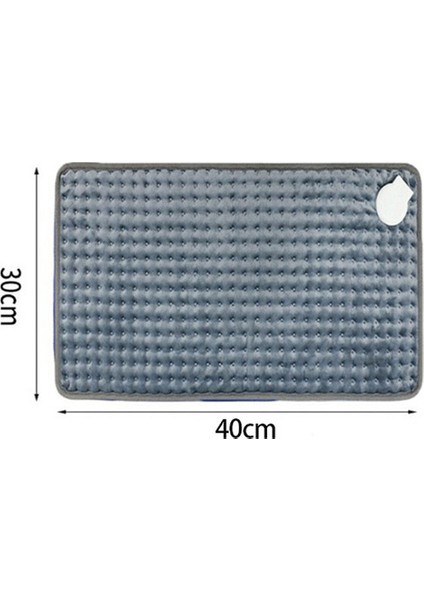 30 cm x 40 cm Ab Tak 110 ~ 220 V Elektrikli Isıtma Yastığı Battaniye Zamanlayıcı Fizyoterapi Isıtma Pedi Omuz Boyun Sırt Rölyef Yorgunluk Kış Isıtıcı Ped (Yurt Dışından)