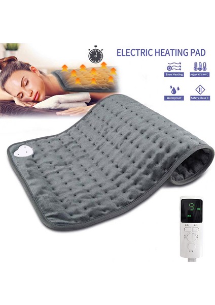 30 cm x 40 cm Ab Tak 110 ~ 220 V Elektrikli Isıtma Yastığı Battaniye Zamanlayıcı Fizyoterapi Isıtma Pedi Omuz Boyun Sırt Rölyef Yorgunluk Kış Isıtıcı Ped (Yurt Dışından) fiyatları