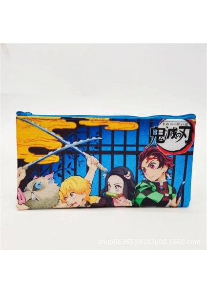 12 Yeni Demon Slayer Kimetsu No Yaiba Anime Tek Katmanlı Çocuk Rahat Karikatür Yuvarlak Kalem Kutusu Büyük Kapasiteli Öğrenciler Hediye (Yurt Dışından) fiyatları