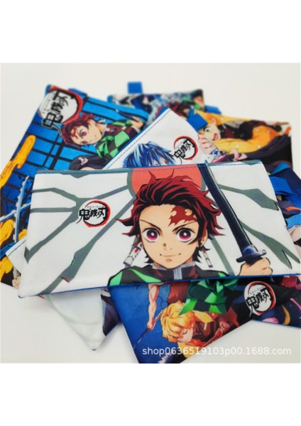 12 Yeni Demon Slayer Kimetsu No Yaiba Anime Tek Katmanlı Çocuk Rahat Karikatür Yuvarlak Kalem Kutusu Büyük Kapasiteli Öğrenciler Hediye (Yurt Dışından) modelleri